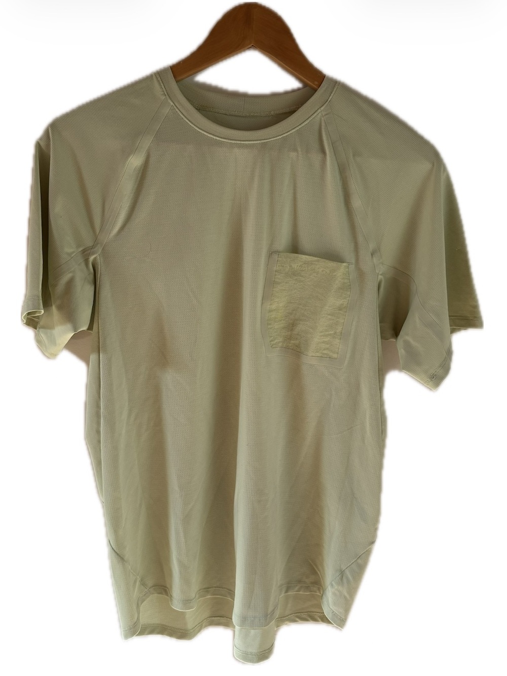 Lululemon Short-Sleeve Pocket T-Shirt Light Green